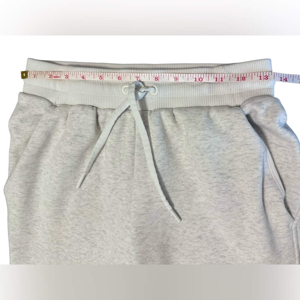 Athleta Grey Joggers Ankle Zip Tie Waist Size XS - Picture 7 of 14